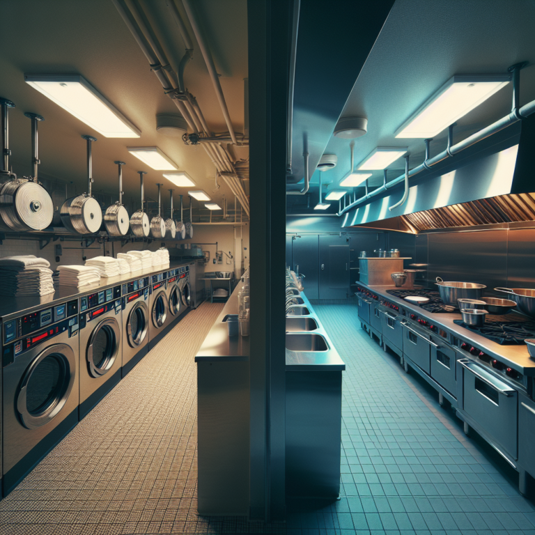 Essential Hood Cleaning Tips for Commercial Laundry with Food Prep Areas